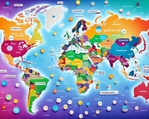 Vacatues in het buitenland