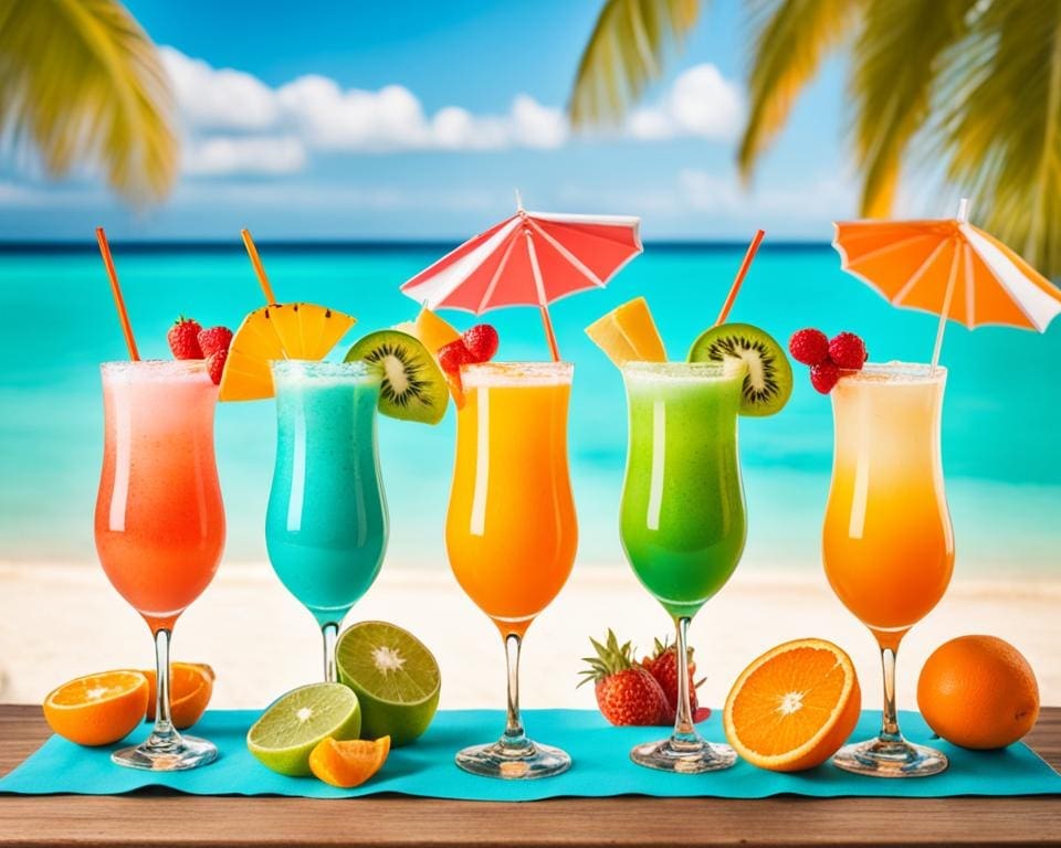 cocktails aan zee
