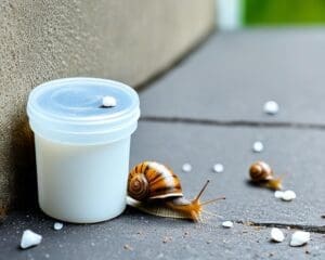 hoe komen slakken in huis