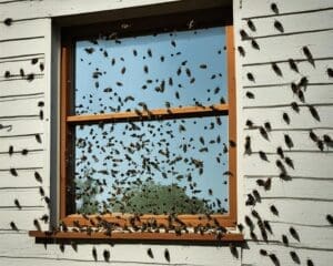 hoe komen vliegen in huis