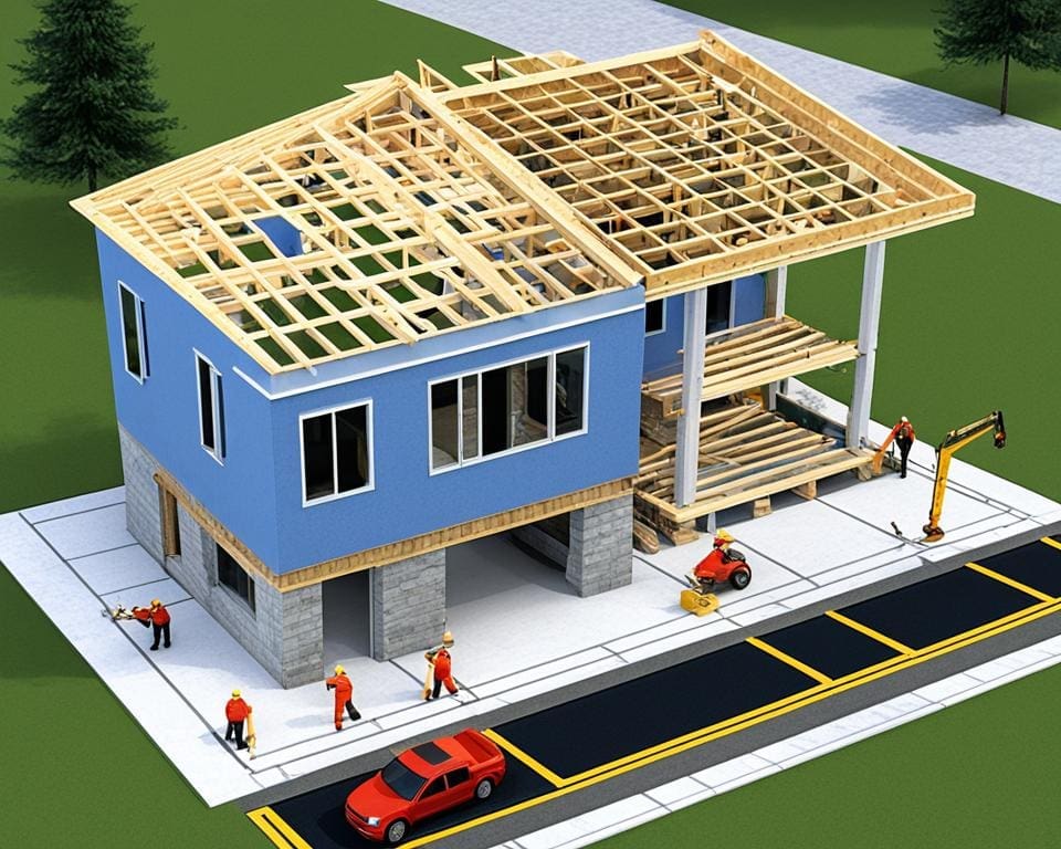 huis bouwen in stappen
