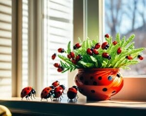 waarom lieveheersbeestjes in huis