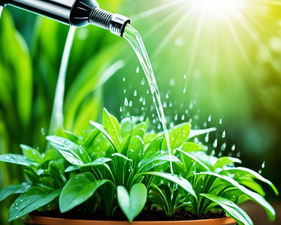 Automatisch planten water geven