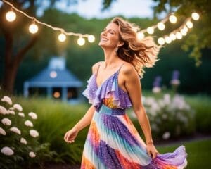 Zomeravond Must-Have: Lange Ruffle Jurk