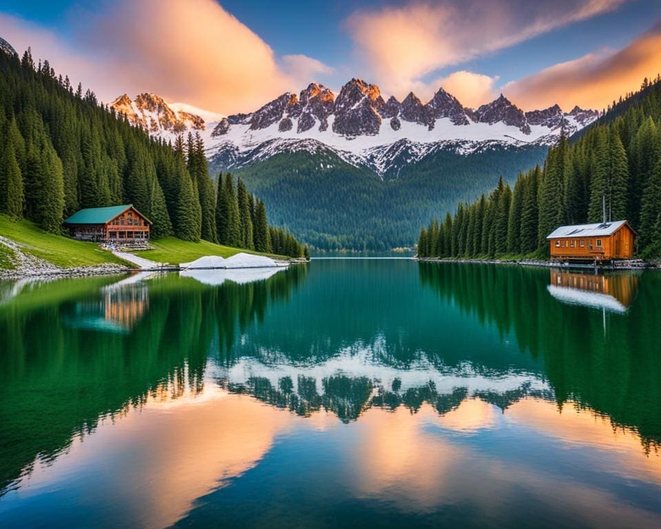 De schoonheid van de Zwitserse Alpen in Interlaken