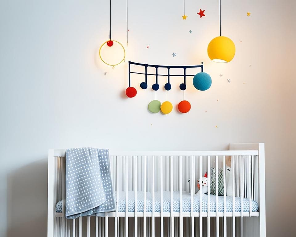 Muziek mobiel voor baby