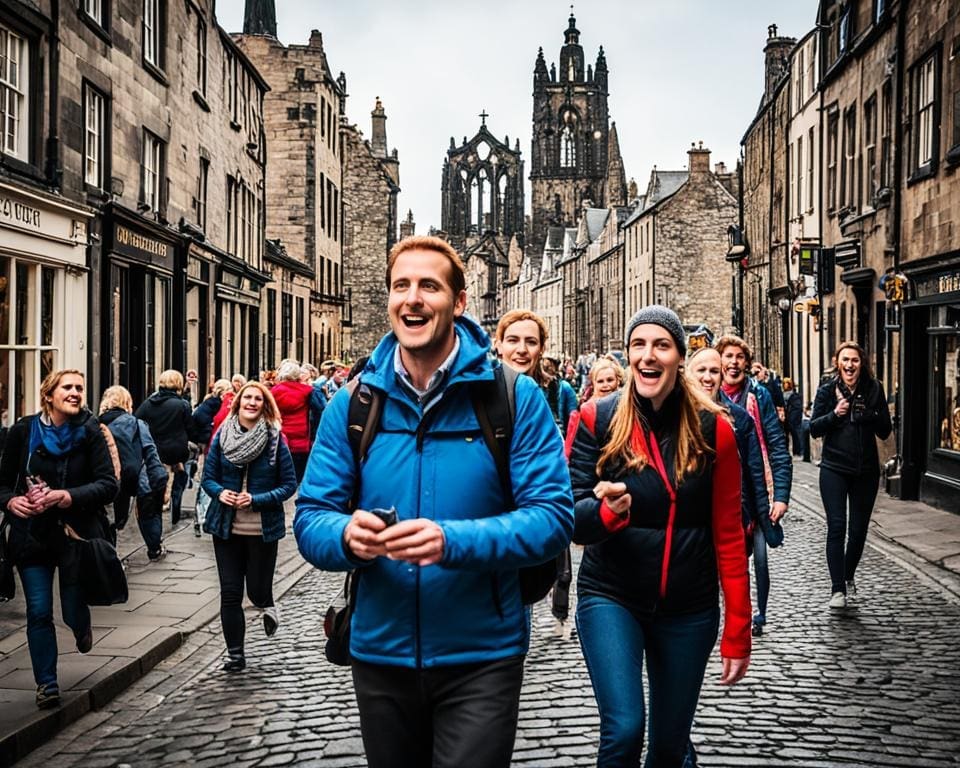 Begeleide tour door historisch Edinburgh