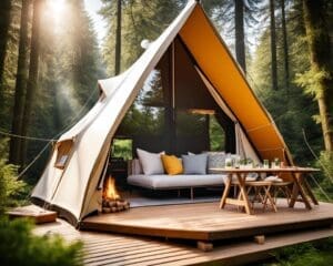 Glamping: Luxe kamperen in de natuur