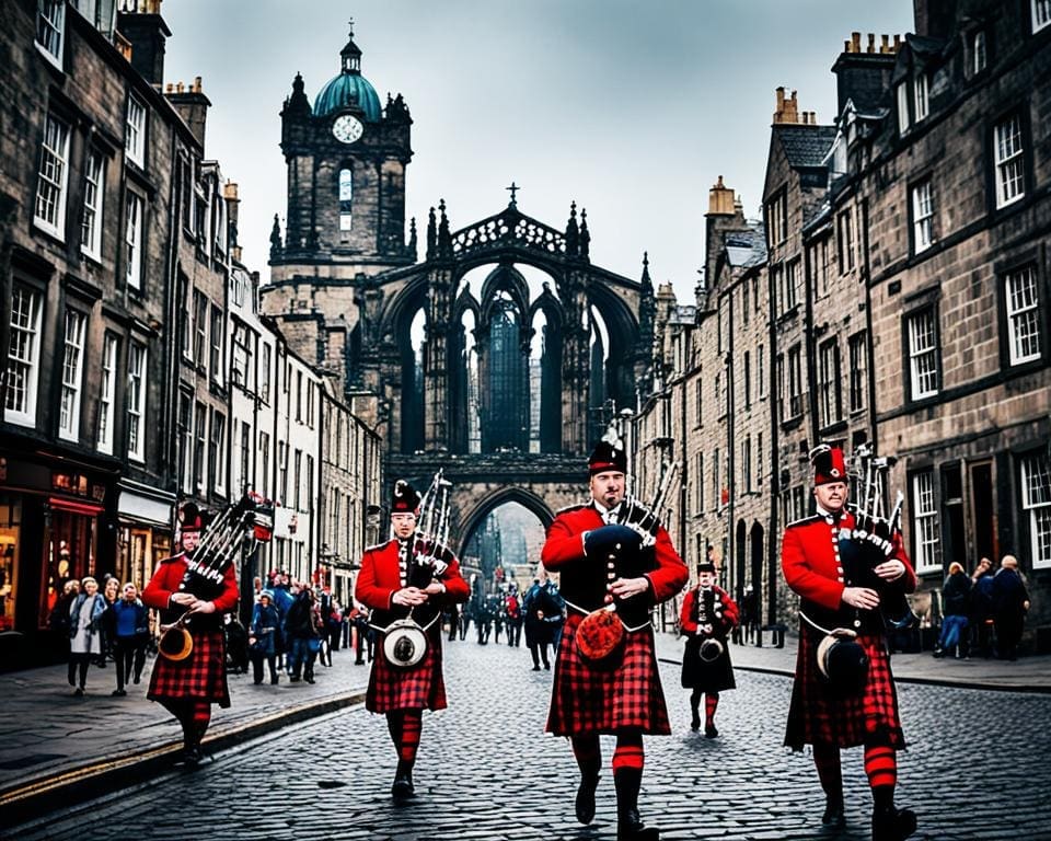 Historische Wandelingen in Edinburgh