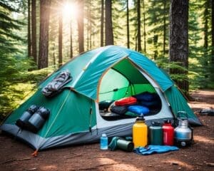 Kampeeruitrusting die je niet mag missen