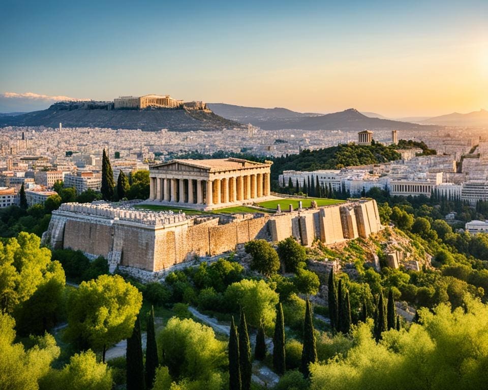 Parthenon en Acropolis Museum