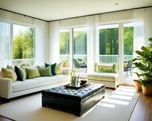 Raamdecoratie ideeën voor een frisse look