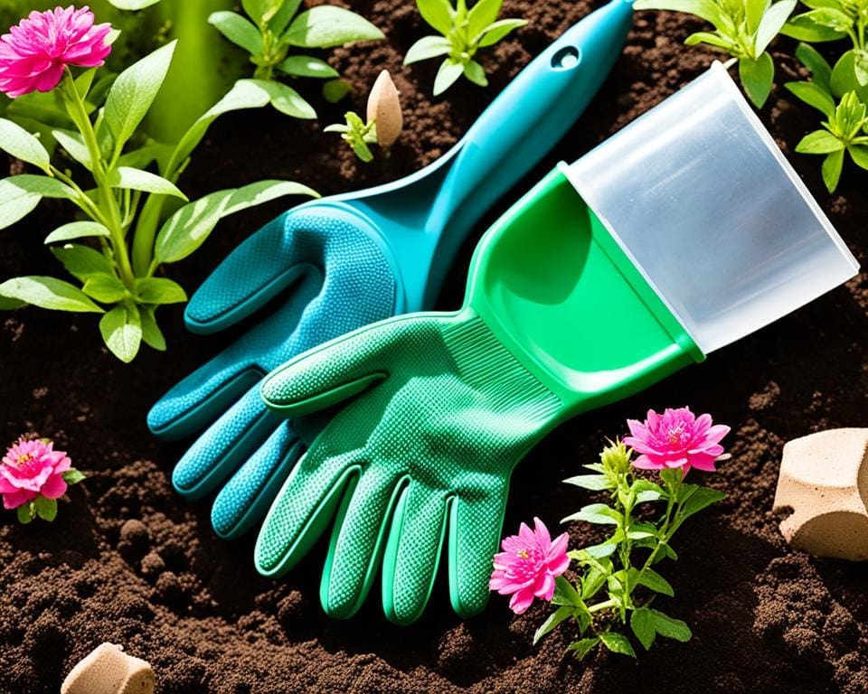 Tuinhandschoenen voor bescherming