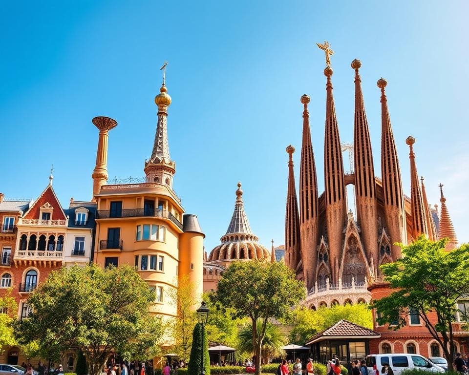 Bewonder de architectuur van Gaudí in Barcelona