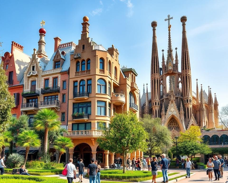 Bewonder de architectuur van Gaudí in Barcelona