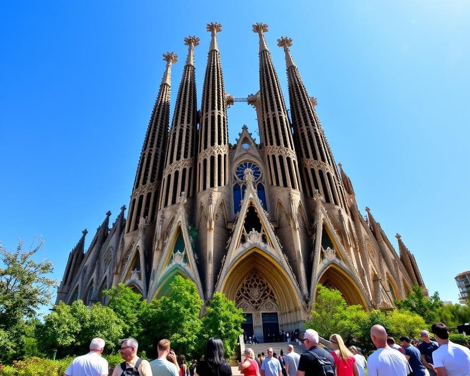 Bewonder de architectuur van de Sagrada Família