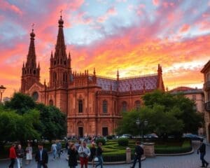 Bewonder de historische kathedraal van Sevilla, Spanje