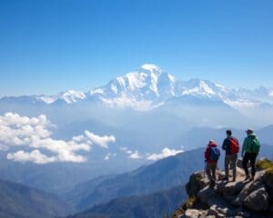 Bewonder de iconische bergen van de Himalaya