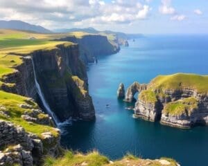 Bewonder de kliffen en baaien van Donegal, Ierland