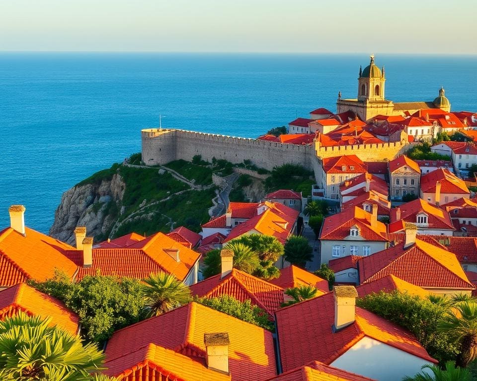 Bewonder de oude stadsmuren van Dubrovnik, Kroatië