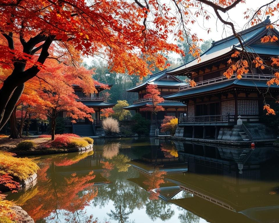 Bewonder de tempels van Kyoto in het herfstseizoen