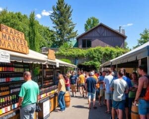 Bezoek een ambachtelijke biermarkt vol unieke smaken