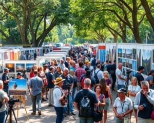 Bezoek een fotografie festival met internationale fotografen
