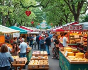 Bezoek een lokaal foodfestival met ambachtelijke gerechten