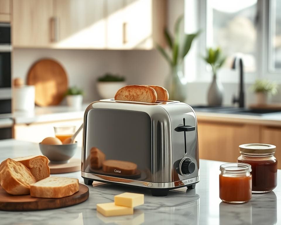 Broodrooster in de keuken