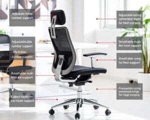 Bureaustoel: Ergonomisch werken zonder rugklachten