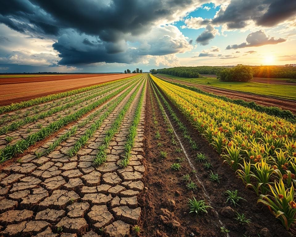 De impact van klimaatverandering op de landbouw