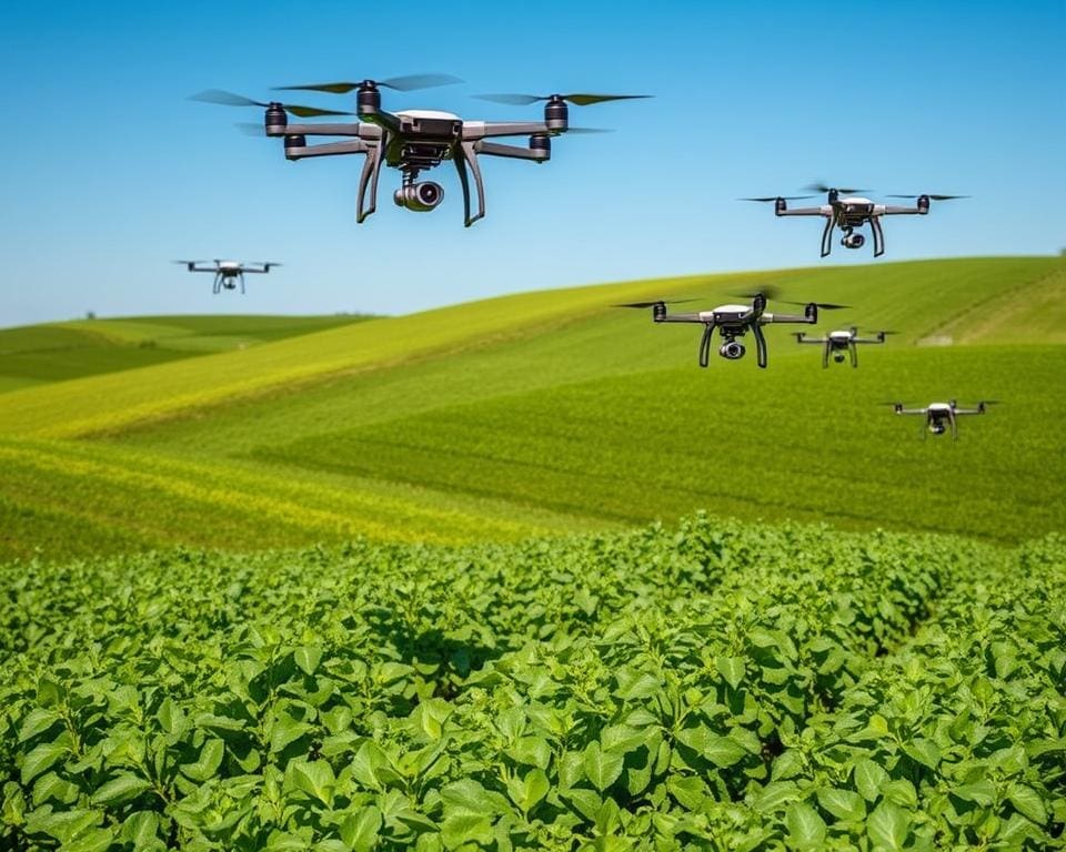 Drones in de landbouw: Efficiëntie door technologie