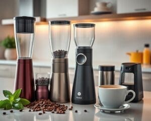 Elektrische koffiemolens voor versgemalen koffie