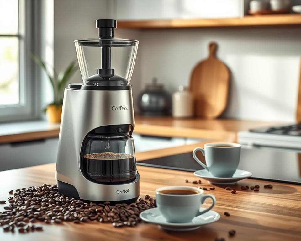 Elektrische koffiemolens voor versgemalen koffie