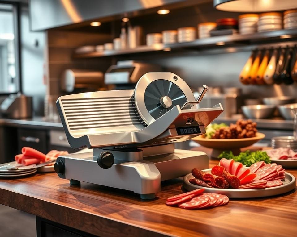 Elektrische vleessnijmachines voor restaurantkwaliteit sneden