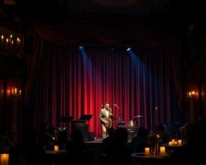 Ga naar een jazzfestival in een intiem theater