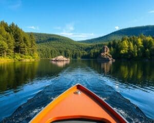 Geniet van een boottocht door de meren van Finland