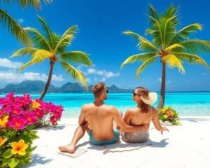 Geniet van een dag aan de stranden van Bora Bora