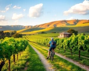 Geniet van een fietstocht door de wijngaarden van Toscane