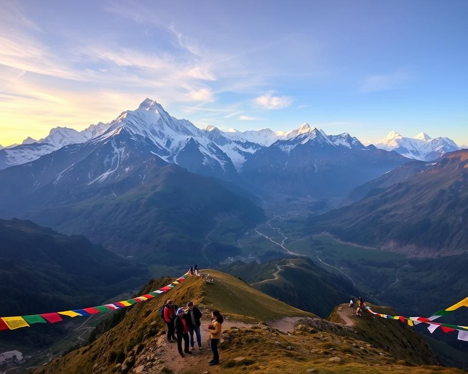 Geniet van een trektocht door de Himalaya