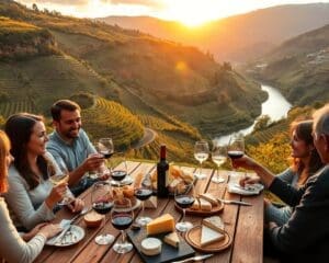 Geniet van een wijnproeverij in de Douro-vallei, Portugal