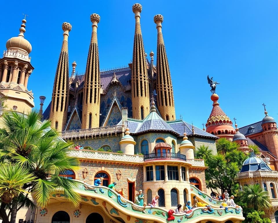 Iconische bouwwerken van Gaudí in Barcelona