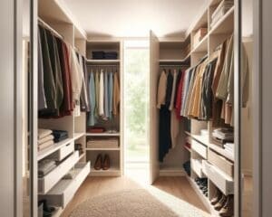 Kledingkast: Indelen voor maximale ruimte