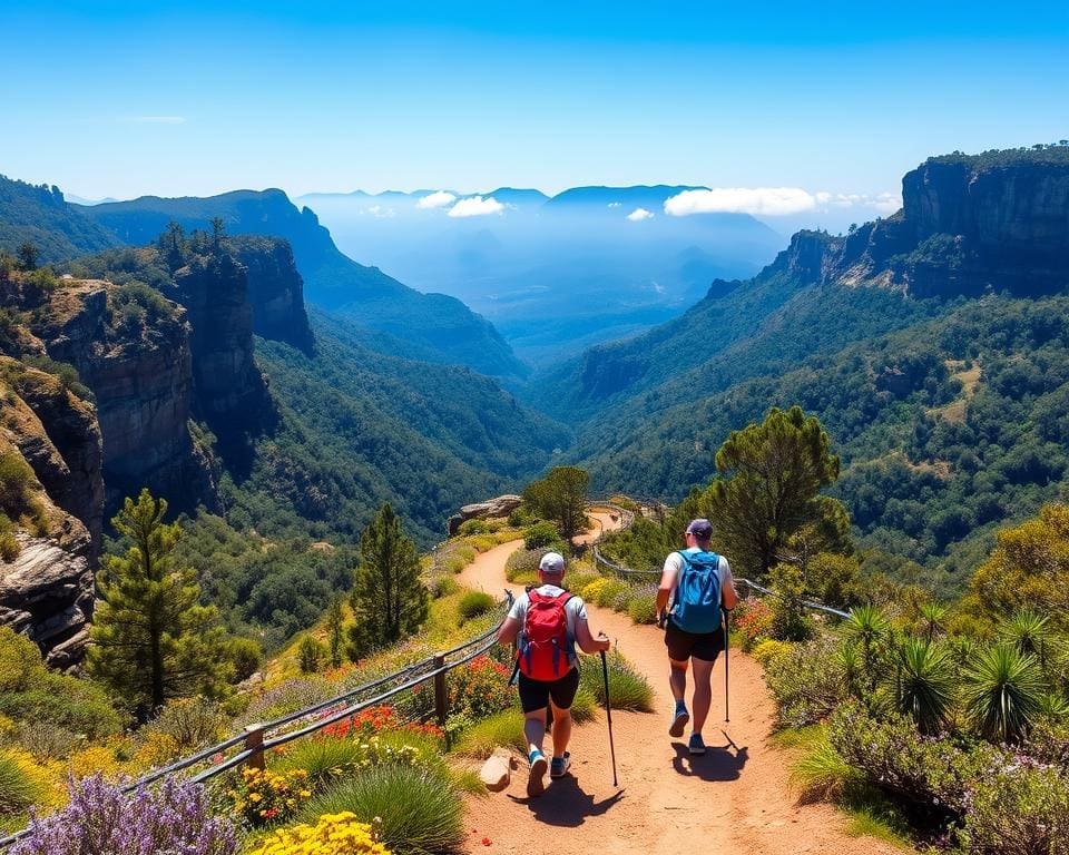 Maak een wandeltocht door de Blue Mountains, Australië