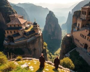 Ontdek de oude kloosters van Meteora, Griekenland