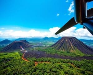 Ontdek de vulkanen van Hawaï per helikopter