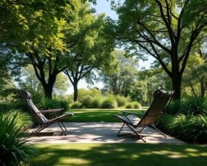 Opklapbare ligstoelen voor ruimtebesparende ontspanning