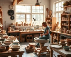 Probeer een cursus keramiek maken met een lokale kunstenaar