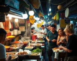 Proef de streetfood-scene van Kuala Lumpur, Maleisië