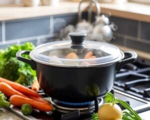 Stoommandje: Gezond stomen in elke pan